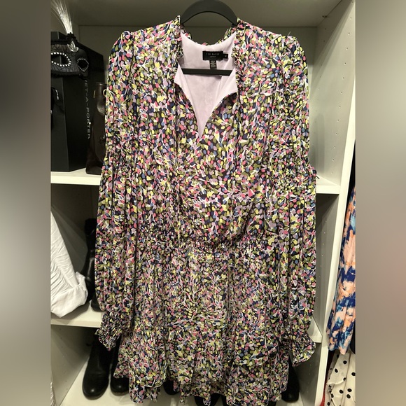 Ted Baler Karliee tiered mini dress - Picture 4 of 4